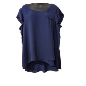 Reitmans Fancy Hi-Low Blouse  Sz XXL